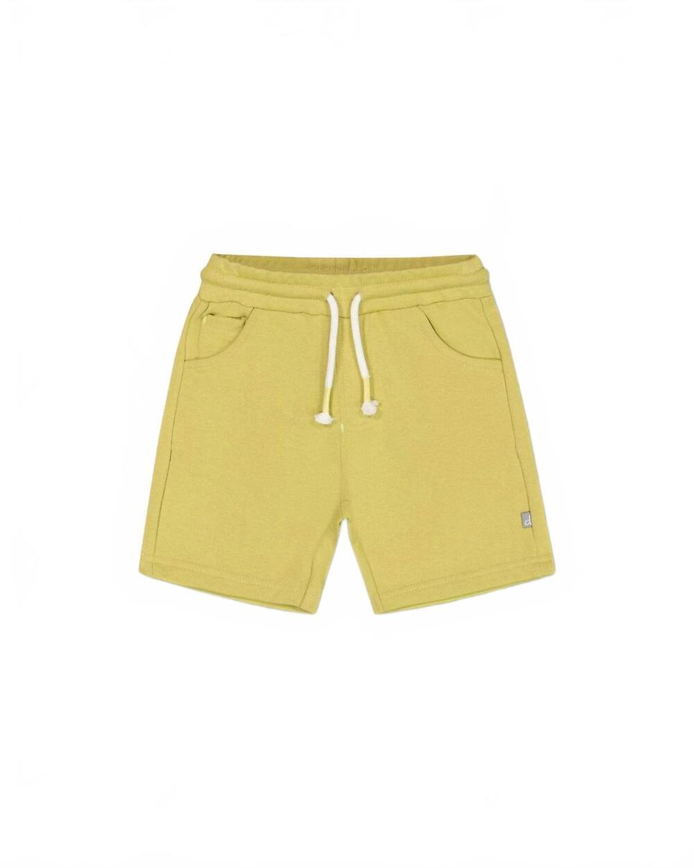 NEW DEUX PAR DEUX boys' french terry shorts in lime